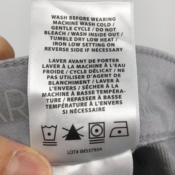 Parasuco Light Grey Denim Shorts size 8 - Picture 12 of 16